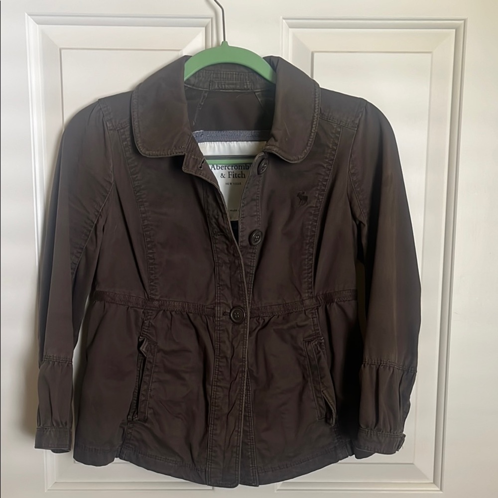 Abercrombie & Fitch Dark Brown Jacket